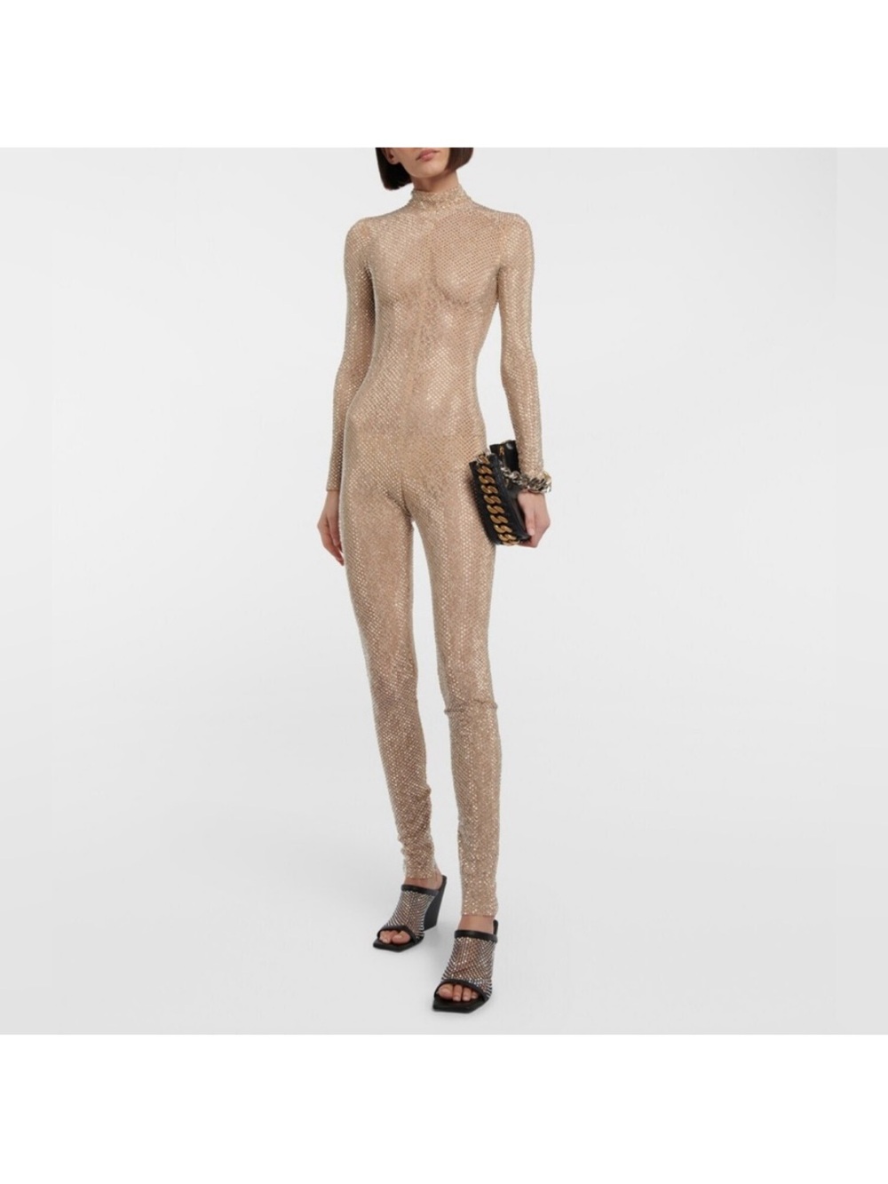 NWT Stella McCartney Diamanté Lace Bodysuit $4,725 36 - Picture 7 of 15
